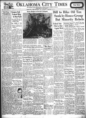 Oklahoma City Times (Oklahoma City, Okla.), Vol. 47, No. 241, Ed. 1 Wednesday, February 24, 1937