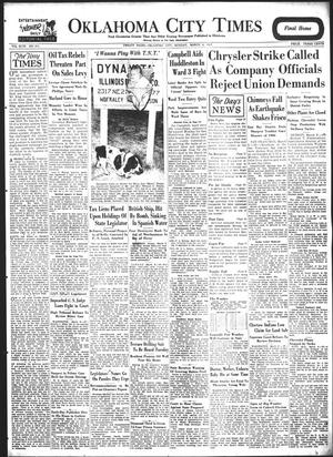 Oklahoma City Times (Oklahoma City, Okla.), Vol. 47, No. 251, Ed. 1 Monday, March 8, 1937