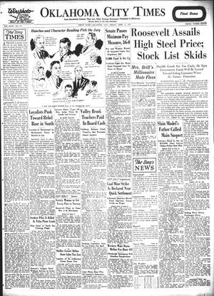 Oklahoma City Times (Oklahoma City, Okla.), Vol. 47, No. 273, Ed. 1 Friday, April 2, 1937