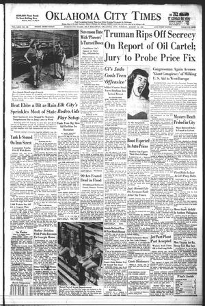 Oklahoma City Times (Oklahoma City, Okla.), Vol. 63, No. 166, Ed. 4 Tuesday, August 19, 1952