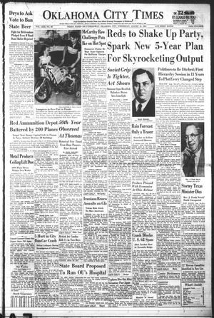 Oklahoma City Times (Oklahoma City, Okla.), Vol. 63, No. 167, Ed. 4 Wednesday, August 20, 1952