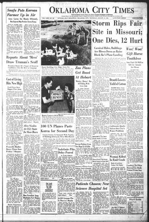 Oklahoma City Times (Oklahoma City, Okla.), Vol. 63, No. 168, Ed. 4 Thursday, August 21, 1952