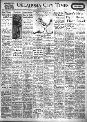 Oklahoma City Times (Oklahoma City, Okla.), Vol. 47, No. 303, Ed. 1 Saturday, May 8, 1937