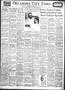 Newspaper: Oklahoma City Times (Oklahoma City, Okla.), Vol. 48, No. 22, Ed. 1 Tu…