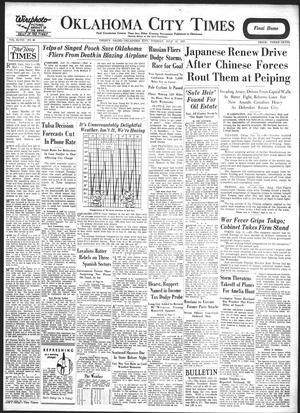 Oklahoma City Times (Oklahoma City, Okla.), Vol. 48, No. 46, Ed. 1 Tuesday, July 13, 1937