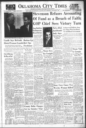 Oklahoma City Times (Oklahoma City, Okla.), Vol. 63, No. 197, Ed. 1 Wednesday, September 24, 1952