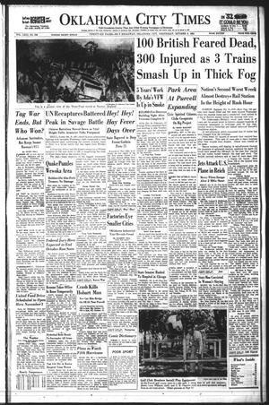 Oklahoma City Times (Oklahoma City, Okla.), Vol. 63, No. 209, Ed. 3 Wednesday, October 8, 1952