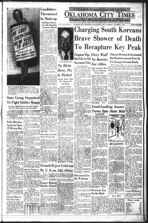 Oklahoma City Times (Oklahoma City, Okla.), Vol. 63, No. 210, Ed. 2 Thursday, October 9, 1952