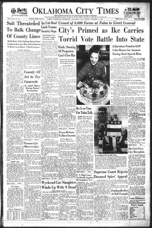 Oklahoma City Times (Oklahoma City, Okla.), Vol. 63, No. 213, Ed. 1 Monday, October 13, 1952