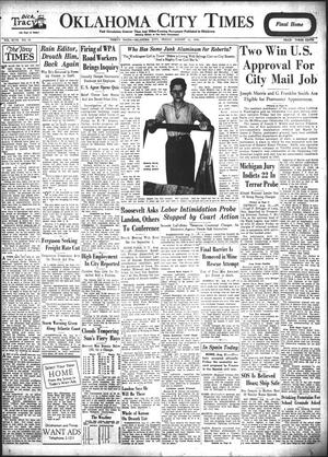 Oklahoma City Times (Oklahoma City, Okla.), Vol. 47, No. 79, Ed. 1 Friday, August 21, 1936