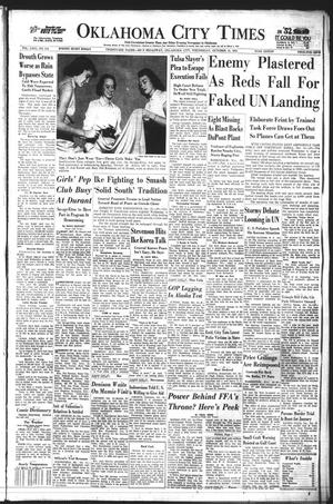 Oklahoma City Times (Oklahoma City, Okla.), Vol. 63, No. 215, Ed. 3 Wednesday, October 15, 1952