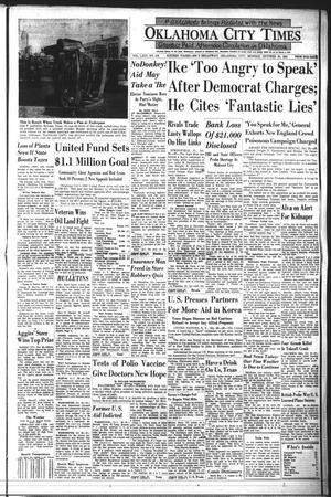 Oklahoma City Times (Oklahoma City, Okla.), Vol. 63, No. 219, Ed. 2 Monday, October 20, 1952