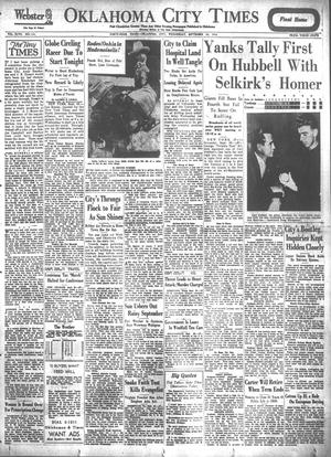 Oklahoma City Times (Oklahoma City, Okla.), Vol. 47, No. 114, Ed. 1 Wednesday, September 30, 1936