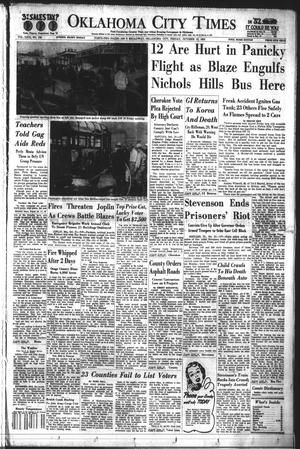 Oklahoma City Times (Oklahoma City, Okla.), Vol. 63, No. 229, Ed. 1 Friday, October 31, 1952