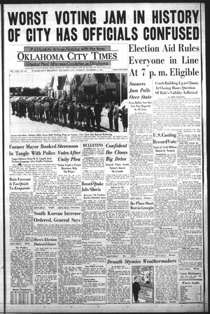 Oklahoma City Times (Oklahoma City, Okla.), Vol. 63, No. 232, Ed. 2 Tuesday, November 4, 1952