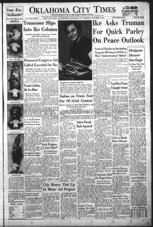 Oklahoma City Times (Oklahoma City, Okla.), Vol. 63, No. 234, Ed. 1 Thursday, November 6, 1952