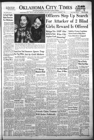 Oklahoma City Times (Oklahoma City, Okla.), Vol. 63, No. 236, Ed. 1 Saturday, November 8, 1952
