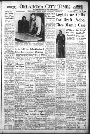 Oklahoma City Times (Oklahoma City, Okla.), Vol. 63, No. 239, Ed. 4 Wednesday, November 12, 1952