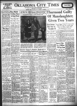 Oklahoma City Times (Oklahoma City, Okla.), Vol. 47, No. 154, Ed. 1 Saturday, November 14, 1936