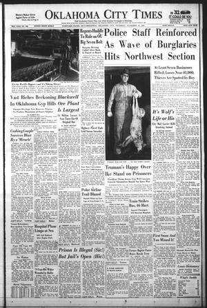 Oklahoma City Times (Oklahoma City, Okla.), Vol. 63, No. 246, Ed. 3 Thursday, November 20, 1952