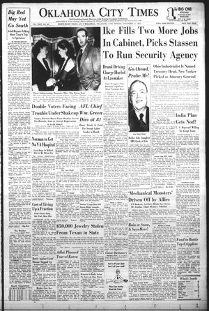 Oklahoma City Times (Oklahoma City, Okla.), Vol. 63, No. 247, Ed. 1 Friday, November 21, 1952