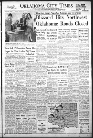 Oklahoma City Times (Oklahoma City, Okla.), Vol. 63, No. 250, Ed. 4 Tuesday, November 25, 1952