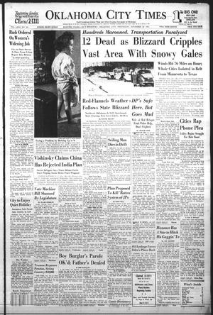 Oklahoma City Times (Oklahoma City, Okla.), Vol. 63, No. 251, Ed. 1 Wednesday, November 26, 1952