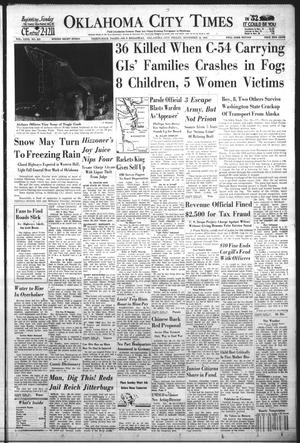 Oklahoma City Times (Oklahoma City, Okla.), Vol. 63, No. 253, Ed. 1 Friday, November 28, 1952