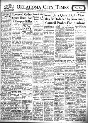 Oklahoma City Times (Oklahoma City, Okla.), Vol. 47, No. 204, Ed. 1 Tuesday, January 12, 1937
