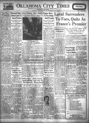 Oklahoma City Times (Oklahoma City, Okla.), Vol. 46, No. 214, Ed. 1 Wednesday, January 22, 1936