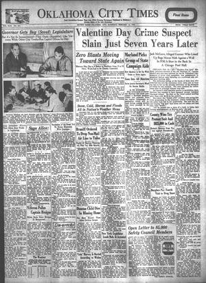 Oklahoma City Times (Oklahoma City, Okla.), Vol. 46, No. 235, Ed. 1 Saturday, February 15, 1936