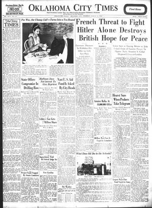 Oklahoma City Times (Oklahoma City, Okla.), Vol. 46, No. 257, Ed. 1 Thursday, March 12, 1936