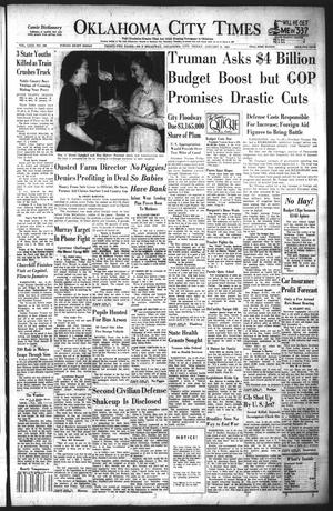 Oklahoma City Times (Oklahoma City, Okla.), Vol. 63, No. 289, Ed. 1 Friday, January 9, 1953