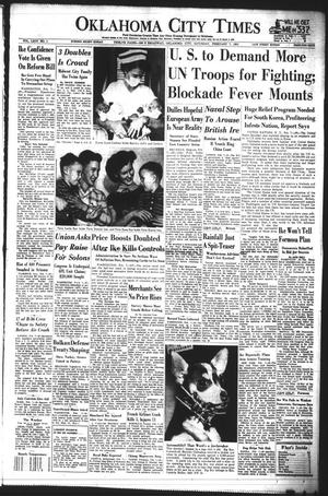 Oklahoma City Times (Oklahoma City, Okla.), Vol. 64, No. 1, Ed. 4 Saturday, February 7, 1953