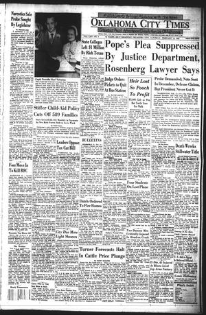 Oklahoma City Times (Oklahoma City, Okla.), Vol. 64, No. 7, Ed. 2 Saturday, February 14, 1953