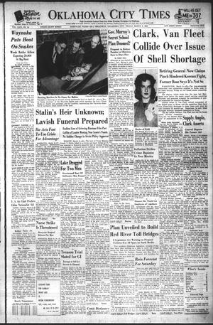 Oklahoma City Times (Oklahoma City, Okla.), Vol. 64, No. 24, Ed. 4 Friday, March 6, 1953