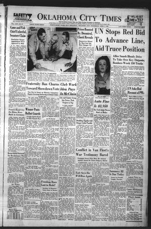 Oklahoma City Times (Oklahoma City, Okla.), Vol. 64, No. 52, Ed. 4 Wednesday, April 8, 1953