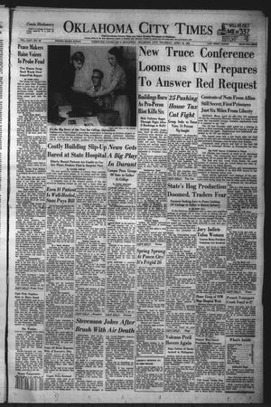 Oklahoma City Times (Oklahoma City, Okla.), Vol. 64, No. 59, Ed. 4 Thursday, April 16, 1953