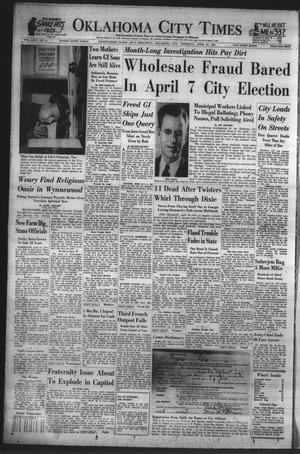 Oklahoma City Times (Oklahoma City, Okla.), Vol. 64, No. 71, Ed. 4 Thursday, April 30, 1953