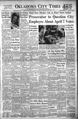 Oklahoma City Times (Oklahoma City, Okla.), Vol. 64, No. 73, Ed. 1 Saturday, May 2, 1953