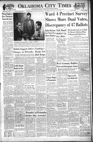 Oklahoma City Times (Oklahoma City, Okla.), Vol. 64, No. 84, Ed. 3 Friday, May 15, 1953
