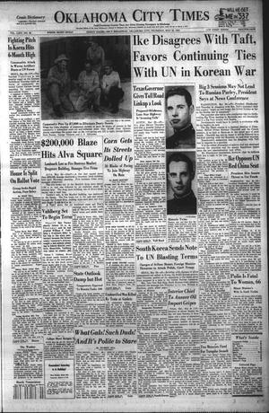Oklahoma City Times (Oklahoma City, Okla.), Vol. 64, No. 95, Ed. 4 Thursday, May 28, 1953