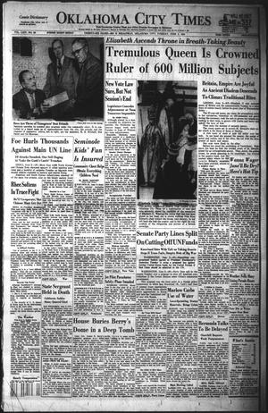 Oklahoma City Times (Oklahoma City, Okla.), Vol. 64, No. 99, Ed. 3 Tuesday, June 2, 1953