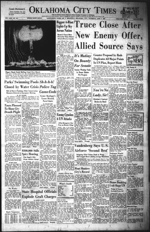 Oklahoma City Times (Oklahoma City, Okla.), Vol. 64, No. 101, Ed. 1 Thursday, June 4, 1953