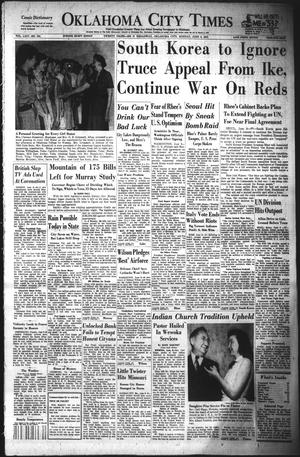 Oklahoma City Times (Oklahoma City, Okla.), Vol. 64, No. 104, Ed. 4 Monday, June 8, 1953
