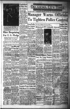 Oklahoma City Times (Oklahoma City, Okla.), Vol. 64, No. 109, Ed. 2 Saturday, June 13, 1953