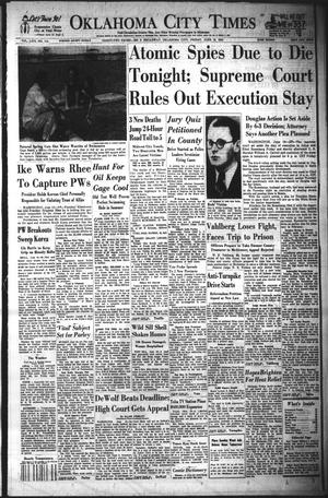 Oklahoma City Times (Oklahoma City, Okla.), Vol. 64, No. 114, Ed. 3 Friday, June 19, 1953