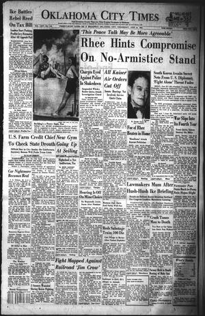 Oklahoma City Times (Oklahoma City, Okla.), Vol. 64, No. 118, Ed. 3 Wednesday, June 24, 1953