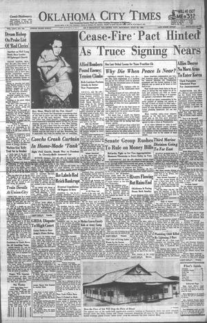 Oklahoma City Times (Oklahoma City, Okla.), Vol. 64, No. 145, Ed. 3 Saturday, July 25, 1953