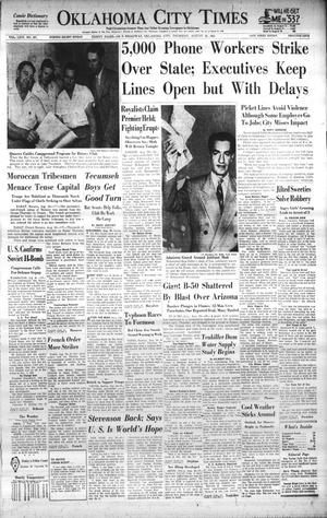 Oklahoma City Times (Oklahoma City, Okla.), Vol. 64, No. 167, Ed. 4 Thursday, August 20, 1953